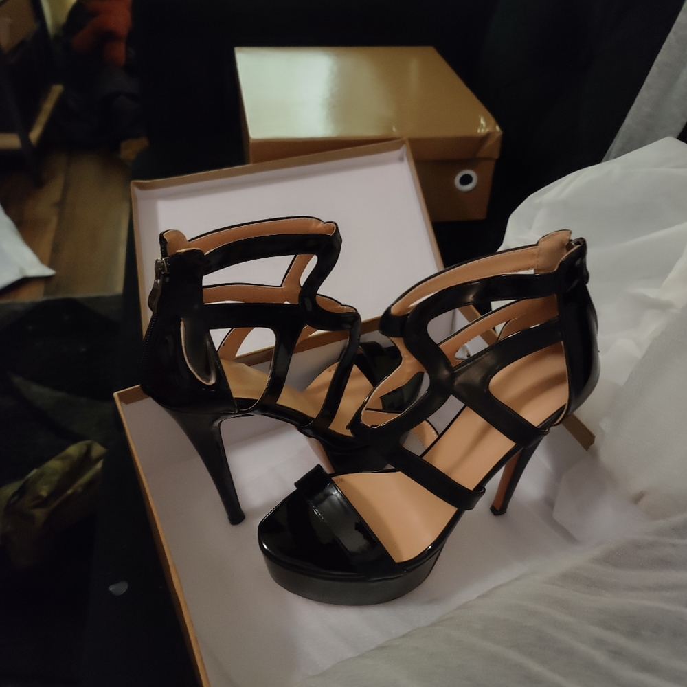 Onlymaker heels 9 black